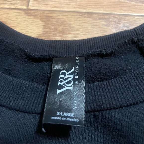 Young & Reckless Sweatshirt XL - Picture 3 of 4